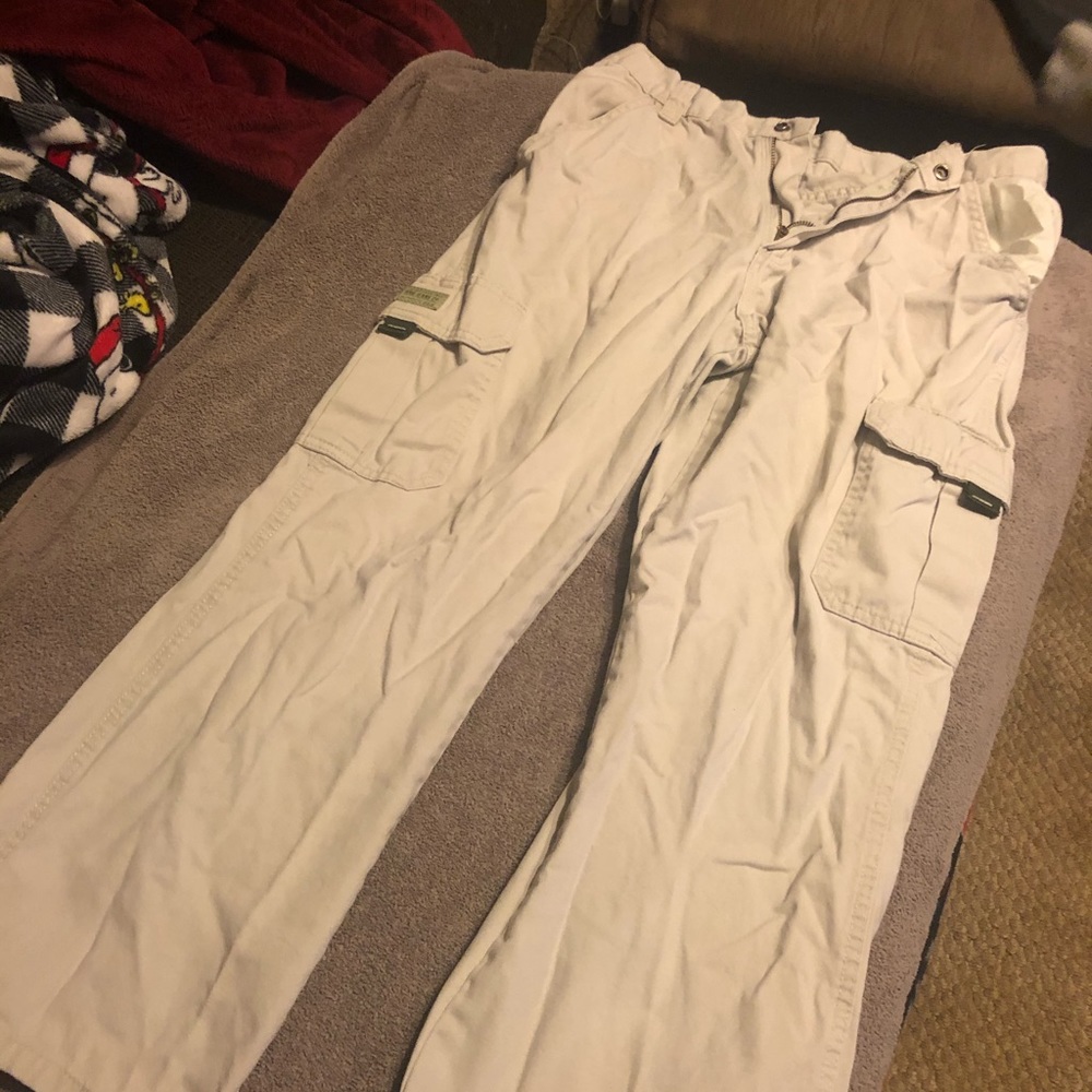 Khaki Wrangler Pants sz 14 Husky